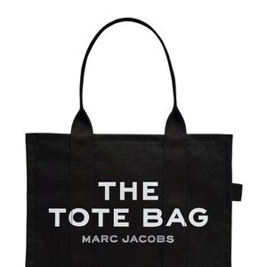 Marc Jacobs Black Canvas Tote